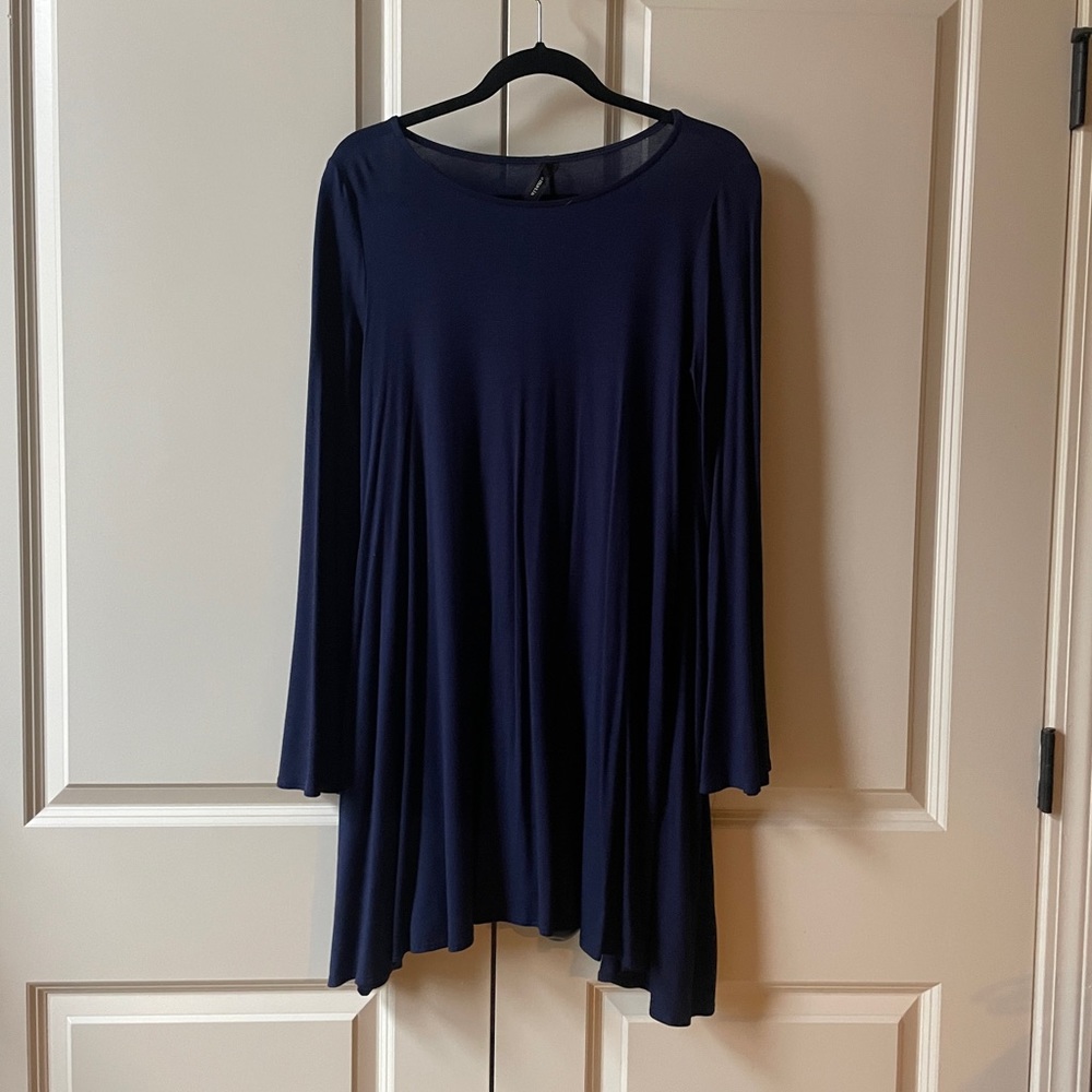 EMETLA NAVY BLUE SWING DRESS SZ.M